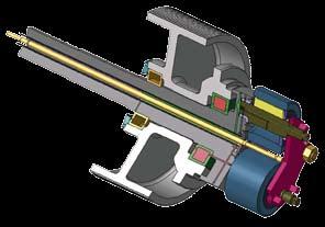distance between rollers and die Motorized pellet knives Heated door Regulation of meals and steam feeding Transmission using a double set of belts designed for a modulation of the die speed