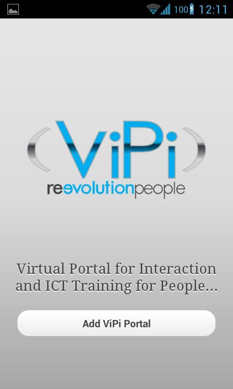 Registracija vyksta pagrindinėje į ViPi integruotoje platformoje, kad vartotojas galėtų nurodyti visą reikalingą informaciją (kalbą, neįgalumo tipą ir t.t.), o mobili versija pasiūlo prieigą prie ViPi informacijos tada, kai vartotojas mobilus.