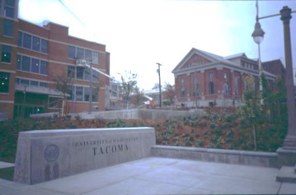 University of Washington Tacoma Master Plan The City pre-approved the entire