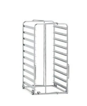 Plate rack Slide-out plate rack for regenerating plated meals (table-top appliances). Appliance sizes Ring spacing in mm Number of plates (Ø 32 cm) Part no. 6.10 78 15 3355767 6.10 65 20 3355766 6.
