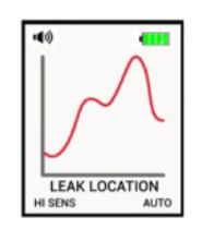 PAGE 6 LD7 OPERATORS MANUAL Leak Size Indicator The LCD bar-graph leak size indicator remains off normally but once a leak is detected, a number of bars will be displayed.