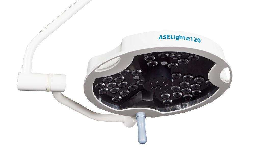 The operation light ASELight 120 Setting new standards The operation light ASELight 120 is outstanding due to a compact housing and simultaneously high light output, as well as flexibility when