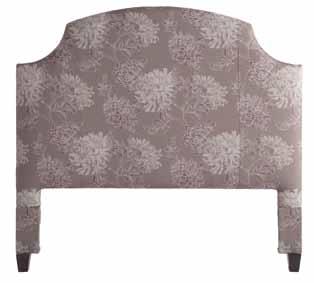 Its plum and gray hues are the perfect complement to the rich cherry finish of the furniture.