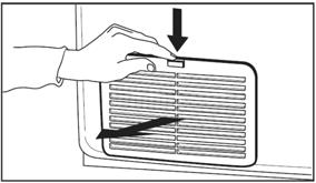 CLEANING THE HEAT EXCHANGER Before cleaning or carrying out maintenance, switch off the dryer.