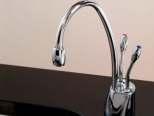 With a choice of levers, the HC1100 water tap can produce instant hot filtered