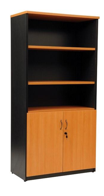 Cupboard Bookcase - 900H, 1800H