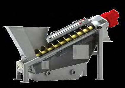 system Dewatering screw press Application Example Chemical Industry: Tubular