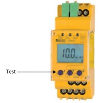 Test and reset functions are carried out automatically every 24 hours.