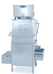 0 ELECTRICAL: 115 V, single phase TYPE: Conveyor WATER CONSUMPTION: 0.49 gal./rack HEIGHT: 73.25 WIDTH: 44.0, table to table 64.