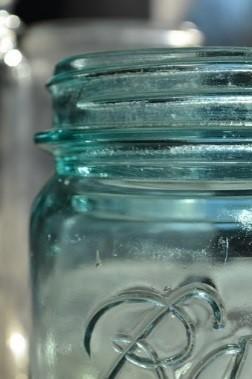 glass, or Pyrex. Labels can stay on.