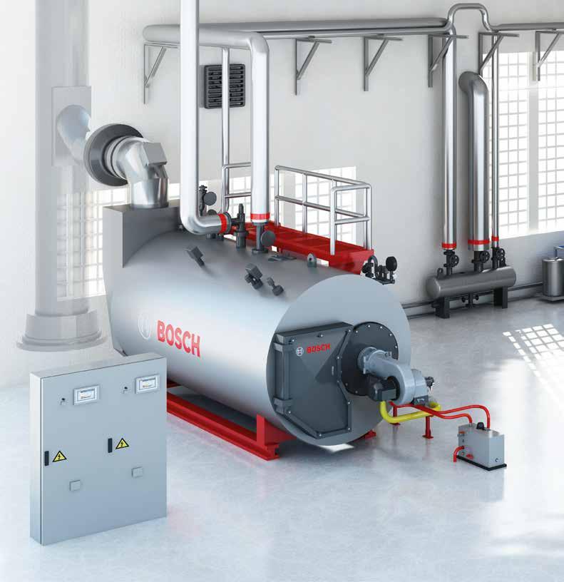 6 Efficiency on a large scale Energy-saving system technology High-efficiency boiler plants with optimally-matched boiler house components ensure low energy consumption and low emissions.