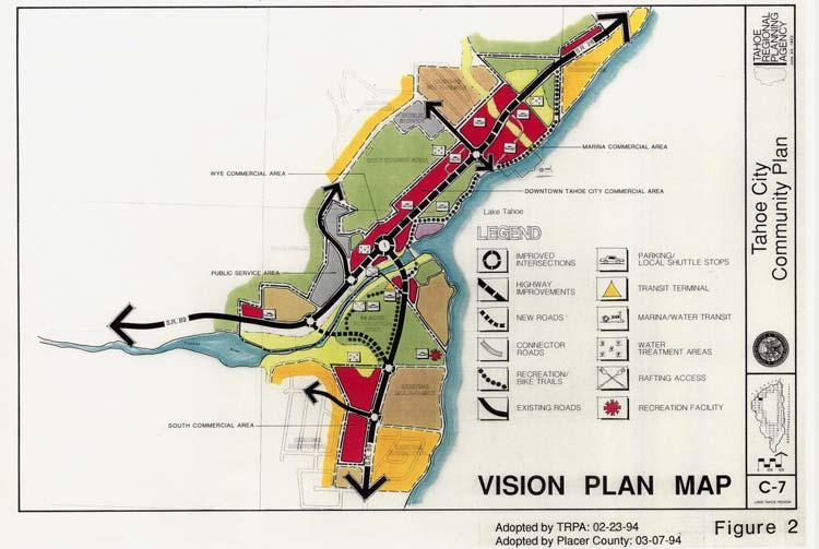 1994 Tahoe City Community Plan TRPA Regional Plan Update TRPA Regional