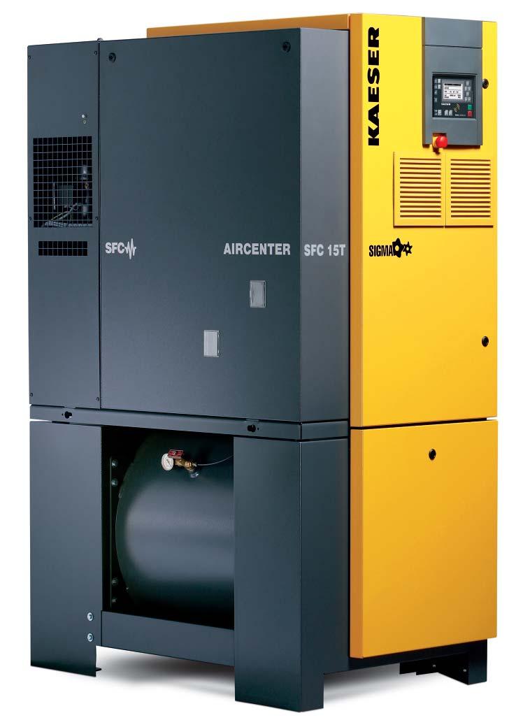 Complete compressed air systems Life just got easier Kaeser offers two series of all-in-one designs with our built-for-a-lifetime quality, reliability, and efficiency.