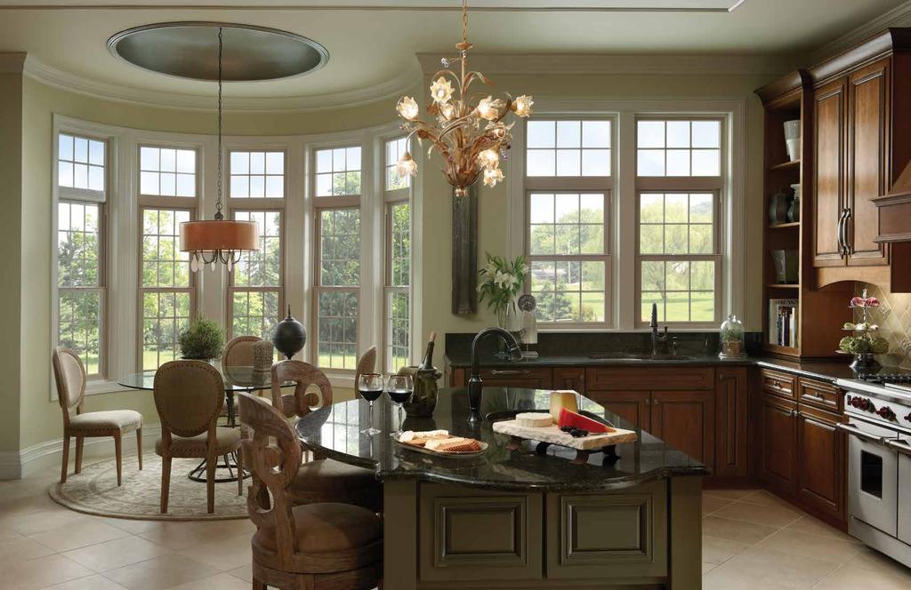 Discover the Possibilities Elegant design. Endless possibilities. Tuscany Series vinyl windows and patio doors offer you endless possibilities no matter the style or size of your home project.
