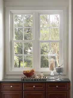 Since they open and close without protruding, horizontal sliders In the single hung window, the bottom sash moves up to open and allow in air flow and the top sash is fixed.