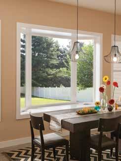 They are a great choice to pair with non-operable windows, such as above or below a picture window. Like the art on the walls, picture windows are the frame for your view.