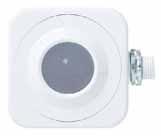SENSOR SWITCH DAYLIGHTING CONTROL SUBSECTION SENSORS DAYLIGHTING CONTROL DAYLIGHTING Control Sensors ENCLOSURES CEILING MOUNT SIZE 4.55 dia. (11.56 cm) 1.55 deep (3.94 cm) MOUNTING 3.
