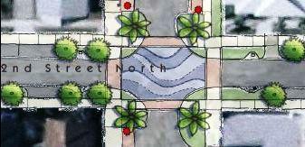 PROJECTS CARRIED OVER FROM 2007 VISION PLAN FOR DOWNTOWN JACKSONVILLE BEACH 3. North 2 nd Street reconstruction per the Downtown Vision Streetscape Master Plan 4.