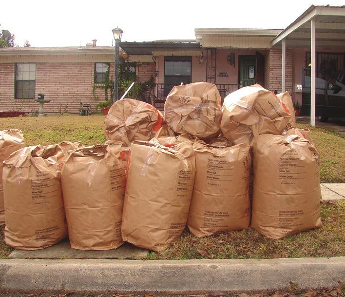 Additional Services Special Curbside Leaf Collection City of San Antonio residents may request two free leaf collections per fiscal year.