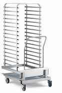 electrolux ovens accessories - handling solutions 17 GastroNorm handling Mobile GastroNorm rack Oven size 10 GN 2/1 922043