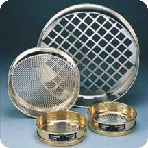 AGREGATE Testing Sieves Standards: EN 933-2, ISO 3310-1, ISO 3310-2, ISO 565, ASTM E11 Utest Material Testing Equipment proposes a complete range of testing sieves.