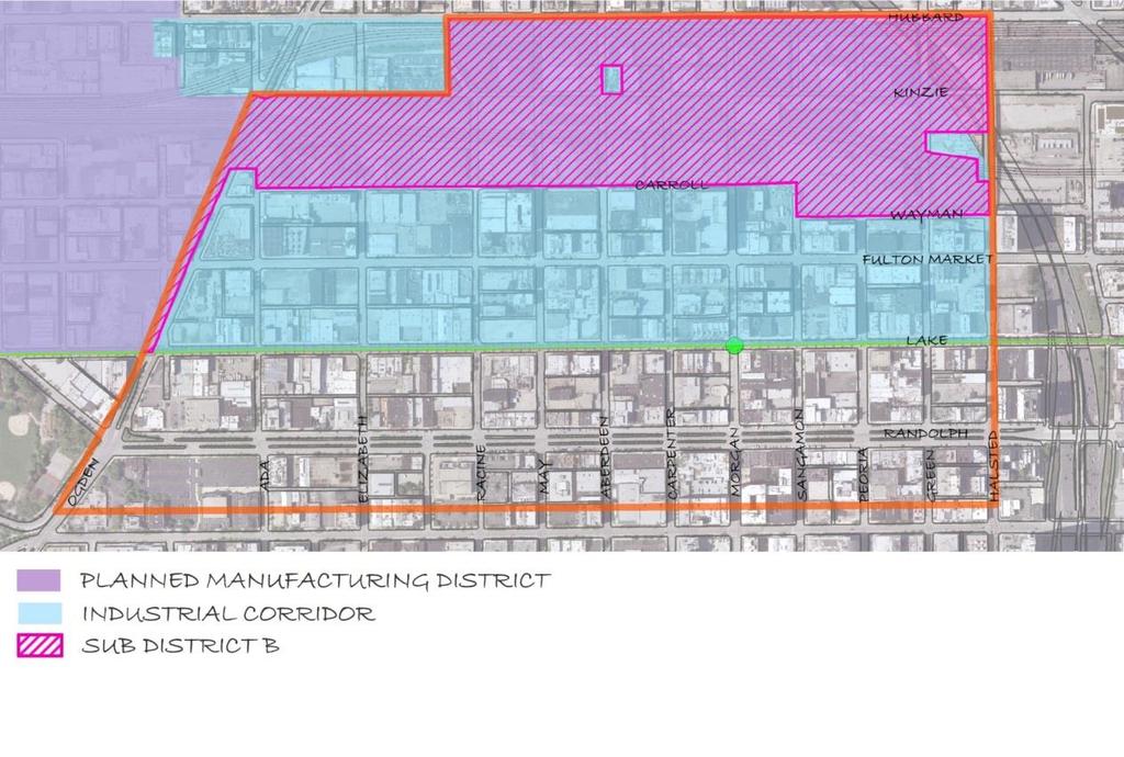 FMID Key Actions FMID Key Action 2: Establish Subdistrict B within the Kinzie Planned Manufacturing District (PMD).