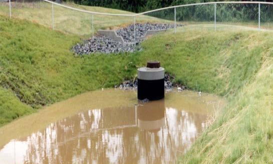 The second variable to consider is the facility s existing storm water management system.