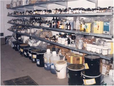 No unauthorized person should be allowed access to the chemical store. Some chemicals are sensitive to moisture, others to sunlight, some to heat, still others to shock.