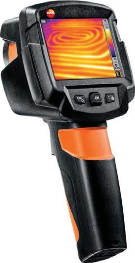 Thermal Imaging TESTO 870 THERMAL IMAGER Carry out damage-free tests on equipment to visualize hot spots detect leakages, localizing cold bridges or visualizing overheated connections and reduce
