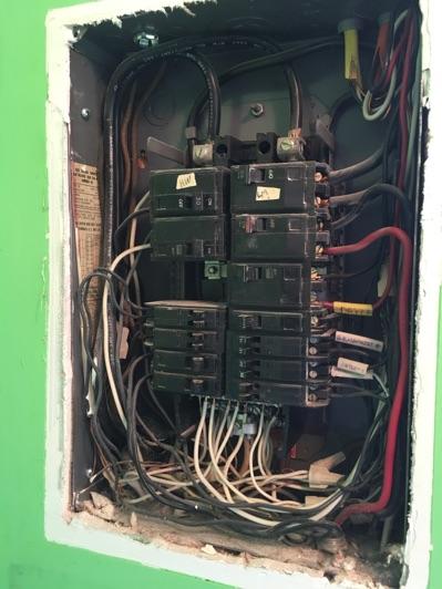Electrical panel cover does not fit tightly,