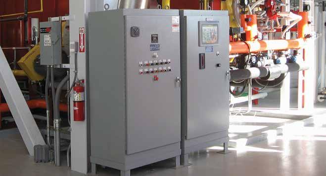 Cleaver-Brooks industrial watertube boilers are controlled by the Hawk 6000. Our control systems meet the latest NFPA, CSA, CE, TUV and GOST international codes and standards.