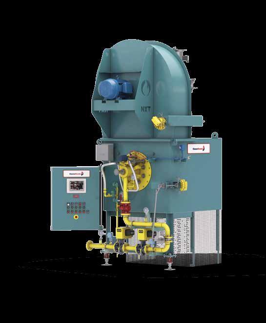 NATCOM Burners Unsurpassed engineering and testing Burners Every Cleaver-Brooks industrial watertube boiler is integrated with our NATCOM burners, which are custom-built to exacting specifications to