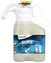 SURE PRODUCT RANGE SURE Hand Dishwash Concentrated hand dishwashing liquid for cleaning pots, pans, crockery, glass and all washable utensils. Available in: 1 L bottle, 5 L can, 1.