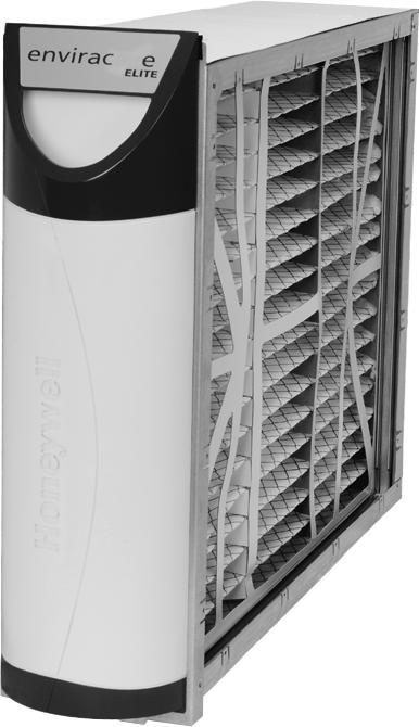 whole-house air quality system F200E Charged-Media Air Cleaner PRODUCT DATA FEATURES APPLICATION The F200E Charged-Media Air Cleaner captures a significant amount of the air-borne particles from the
