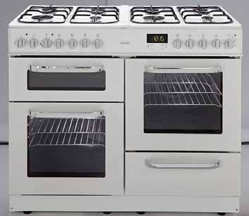 Dual Fuel Range Cooker Installation & User Instructions - Please keep for future reference Cat no Model 3436224 BCL100DFB BLACK