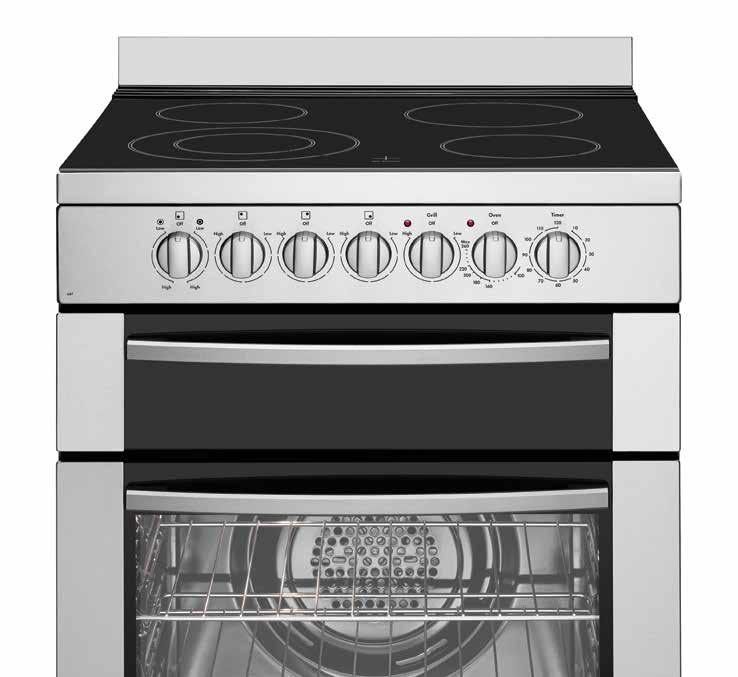 54cm & 60cm freestanding cooking range Our 54cm and 60cm freestanding cooker range features convenient separate grills and the same FamilySize TM oven platform as our latest built-in models.