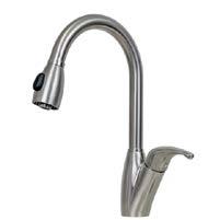 08 Kitchen Faucets Cygnet kitchen faucets are cast from solid 304 stainless steel and certified to meet the NSF/ANSI 61 lead free standard.