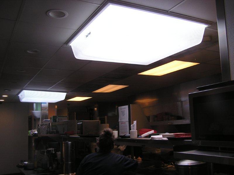 Denny s Green "Restaurant Compare the Skylights light to the Daylight Harvesting System next too it.