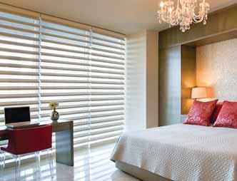The alluring beauty and functionality of Luxaflex Silhouette Shadings.