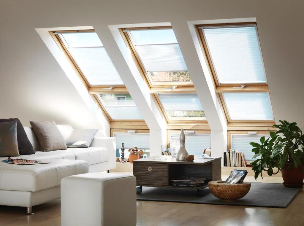 Velux Blinds Incorporating natural light into your living space is an important part of creating your ideal home, and you'll also want to manage it so it