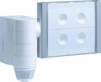 Based on the enhanced motion detectors and utilising the same features, the LED floodlights
