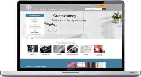 TO SEE OUR ENTIRE PRODUCT RANGE AND FOR EVEN MORE INSPIRATION VISIT OUR WEBSITE AT GUSTAVSBERG.COM. WELCOME!