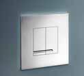 SIMPLE TO INSTALL WALL-MOUNTED TOILET The Triomont fixture suits most bathrooms and helps avoid large and costly remodelling.