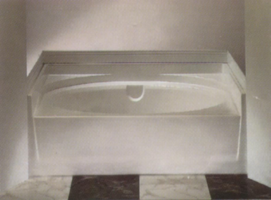 2 Pc. Tub & Surround 29" x 54" tub Matching 1-pc. surround designed speciﬁcally to be used with the 29" x 54" tub.