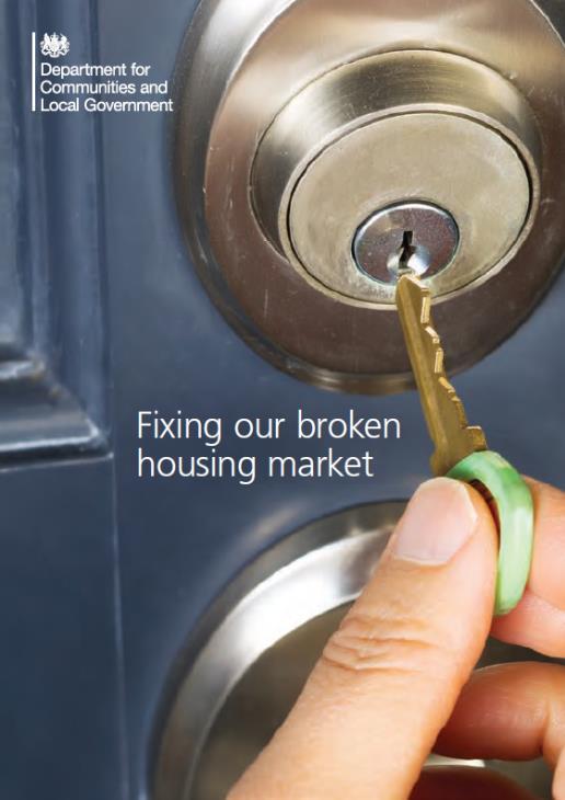 Fixing the Broken Housing Market we will diversify the housing market, opening it up to smaller builders and those