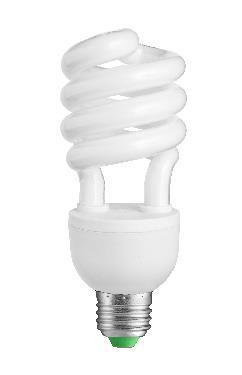 Energy-efficient lighting Compact fluorescent lights (CFLs) are common highefficiency bulbs, using 75 per cent less electricity
