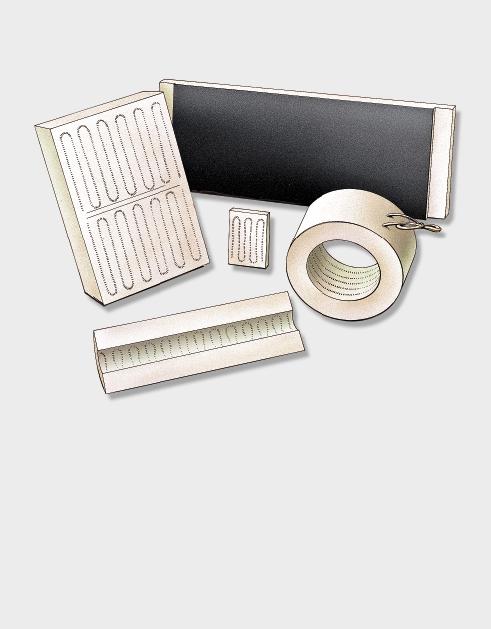 Introduction to High Temperature eramic Fiber Heaters...4-2 Options and ccessories...4-5 Flat Panel Heaters.