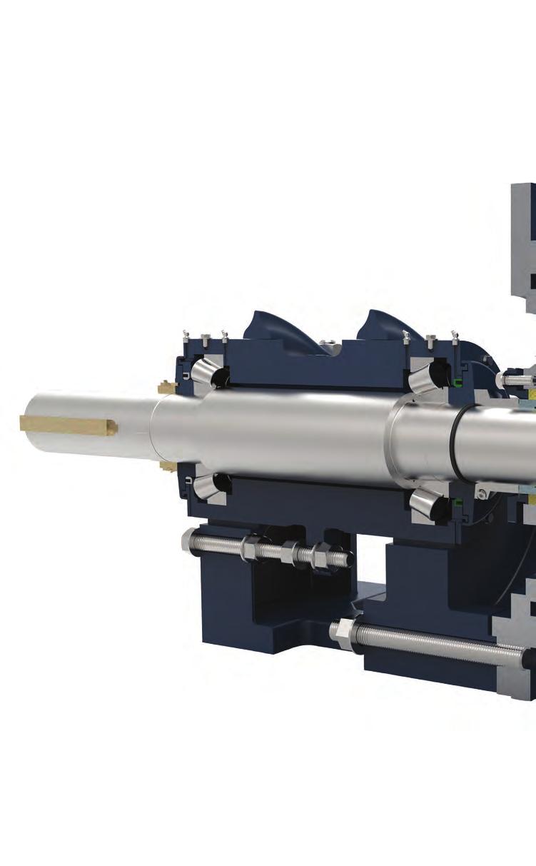 4 KREBS slurrymax TM XD & HP Pumps The Krebs slurrymax pump design includes the following: Casing Liners: Designed to withstand slurry turbulence and allow for a wide operating flow range.