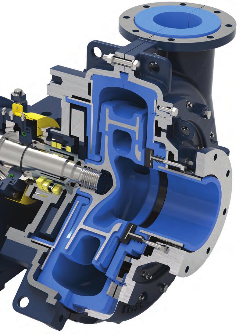 6 slurrymax TM design & material options slurrymax TM Pump Thick elastomer liners with reinforcing to prevent deflection Wear Ring Proprietary Suction Side Sealing system Removable suction plate