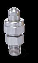 HOLLOW CONE HYDRAULIC ATOMIZING NOZZLES LN NOZZLES Extra small drop size ideal for use in airborne dust suppression Standard and wide-angle spray patterns available
